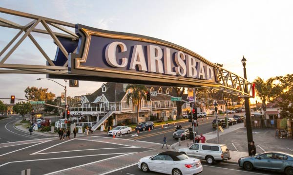 How Far Is Carlsbad From San Diego?